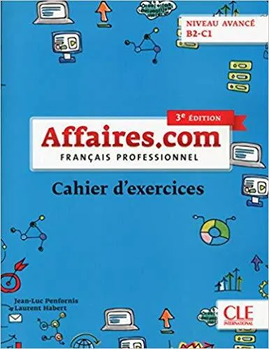 Affaires.com Francais Professionnel ćwiczenia Niveau avance 3edition  9782090386837