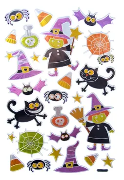 Naklejki metalizowane Halloween (HA0363) 5902934200363