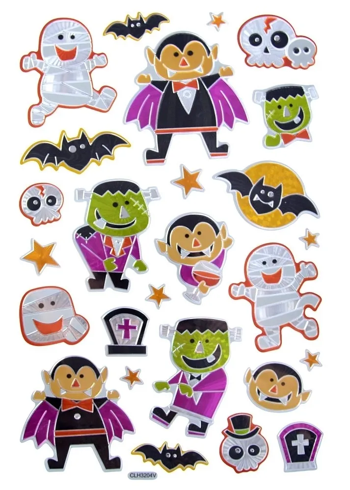 Naklejki metalizowane Halloween (HA0363) 5902934200363