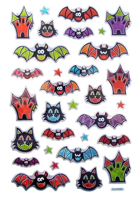 Naklejki metalizowane Halloween (HA0363) 5902934200363