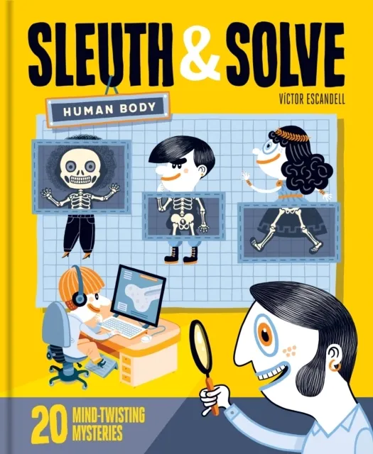 Sleuth & Solve: Human Body: 20 Mind-Twisting Mysteries  9781797233024