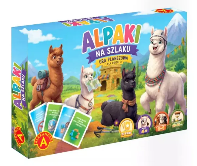 Gra planszowa Alpaki na szlaku 5906018033014