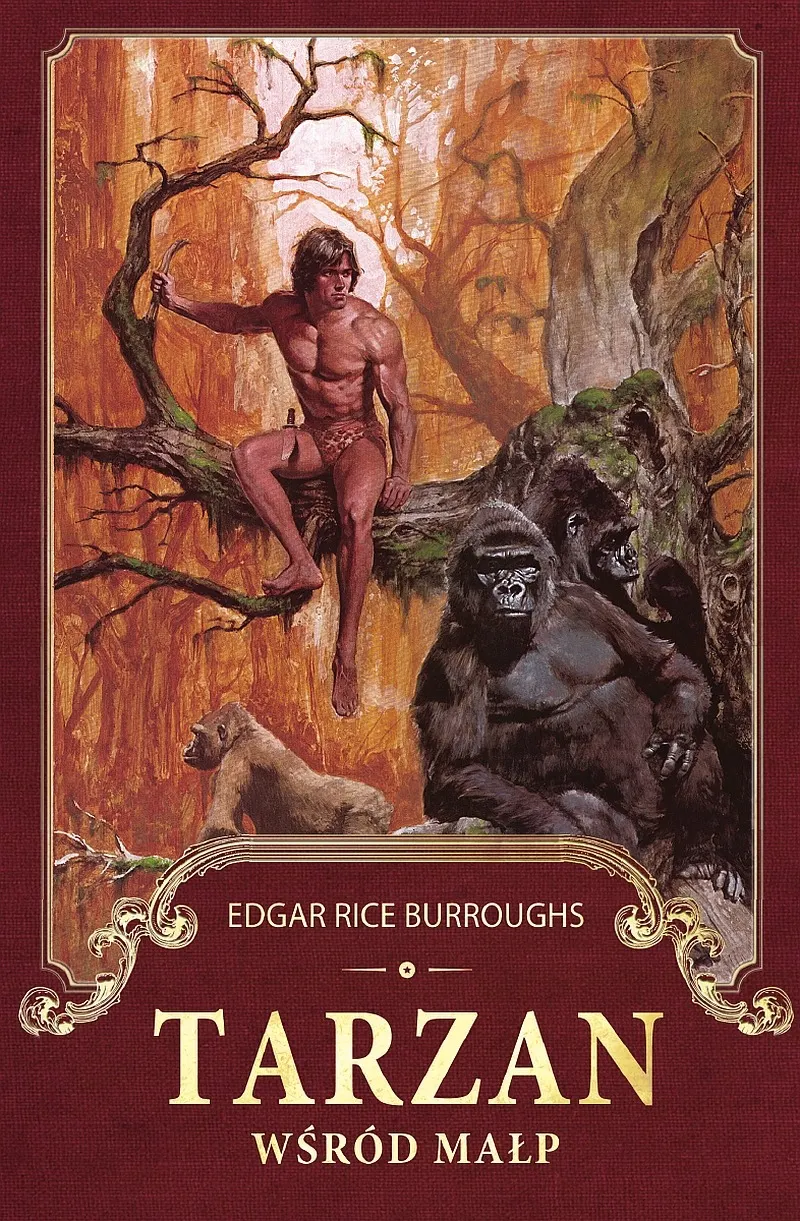 Tarzan wśród małp 9788377859780