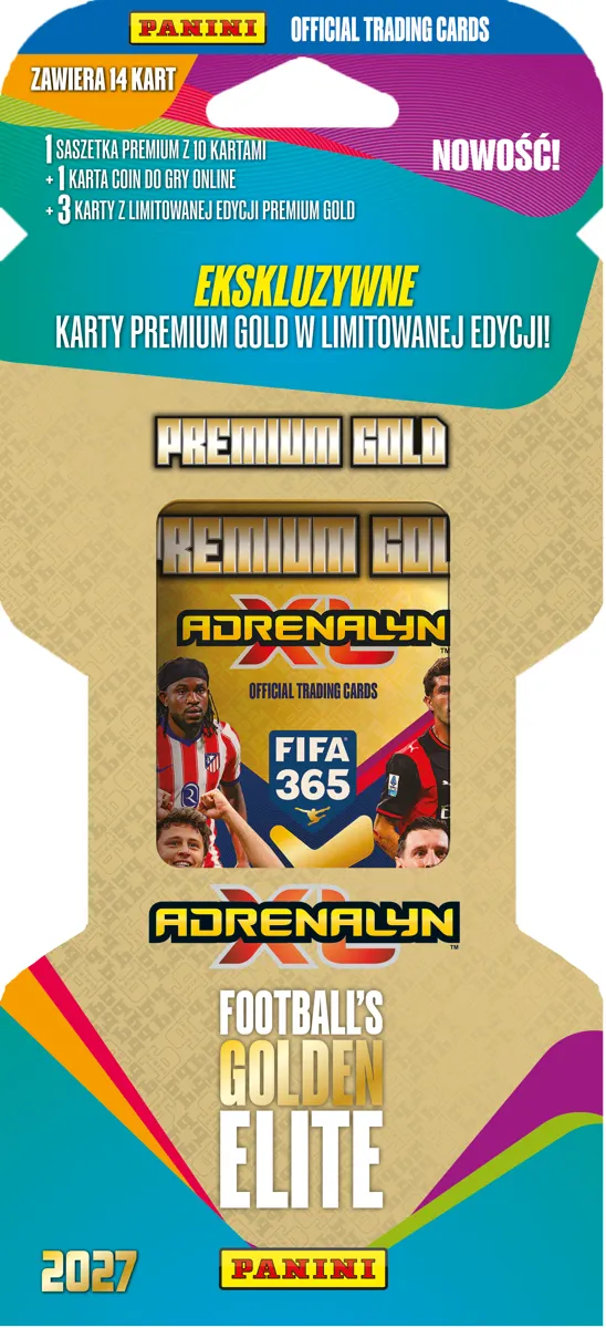 Fifa 365 Adrenalyn XL 2027 Blister Gold  8051708037227