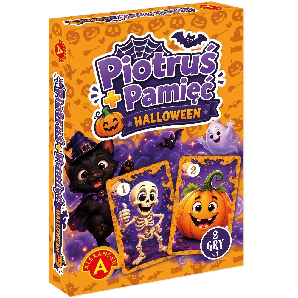 Karty Piotruś - Halloween  5906018033120