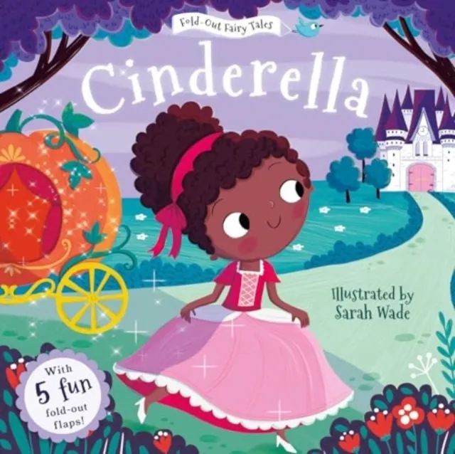 Cinderella (Fold-Out Fairy Tales) (Board book)  9781802635058