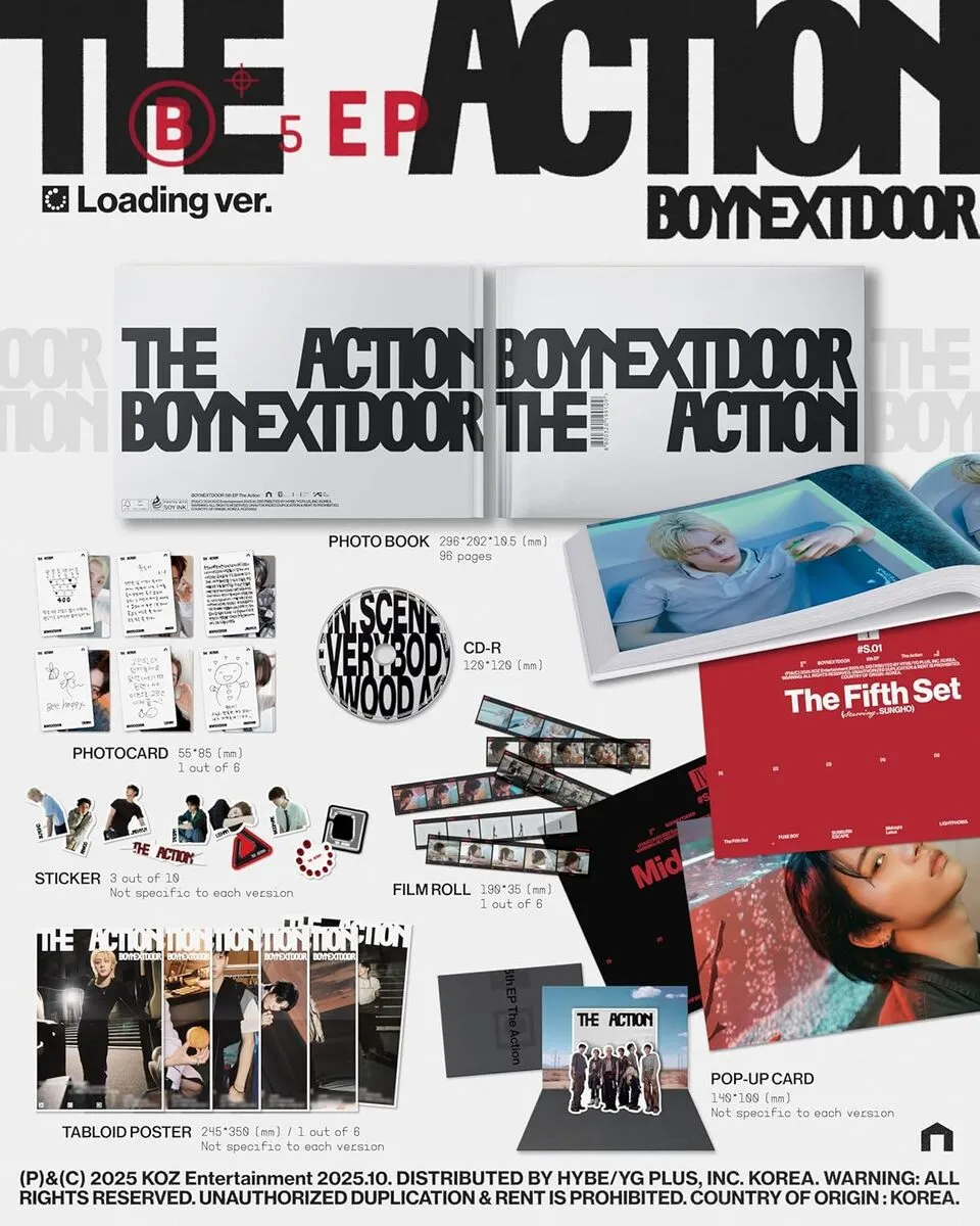 5Th Ep [The Action] Loading Ver. 0198704627521