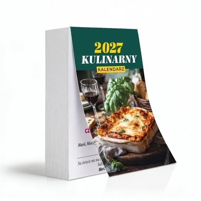 Kalendarz 2027 B7 Zdzierak Kulinarny  5902806393377