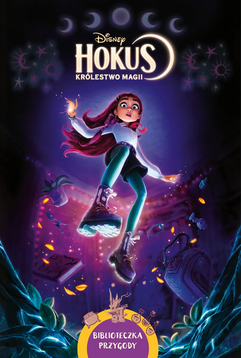 Hokus. Królestwo magii. Biblioteczka przygody. Disney  9788384248614