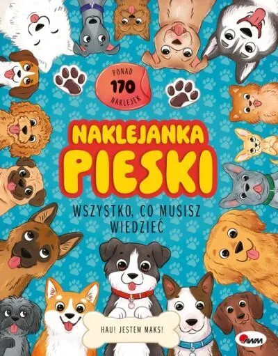 Pieski. Naklejanka  9788381817455