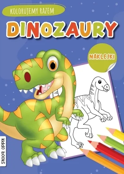 Dinozaury. Kolorujemy razem  9788368876239