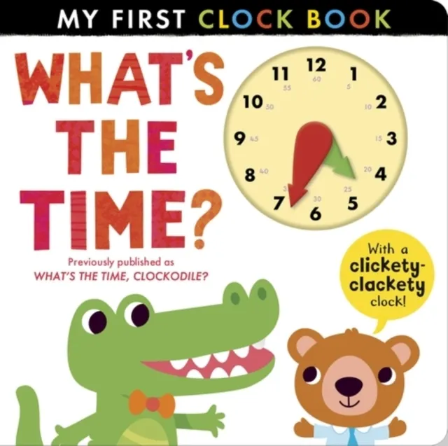 What's the Time? (Board book)  9781801048934