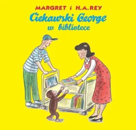 Ciekawski George w bibliotece w.2  9788396004338
