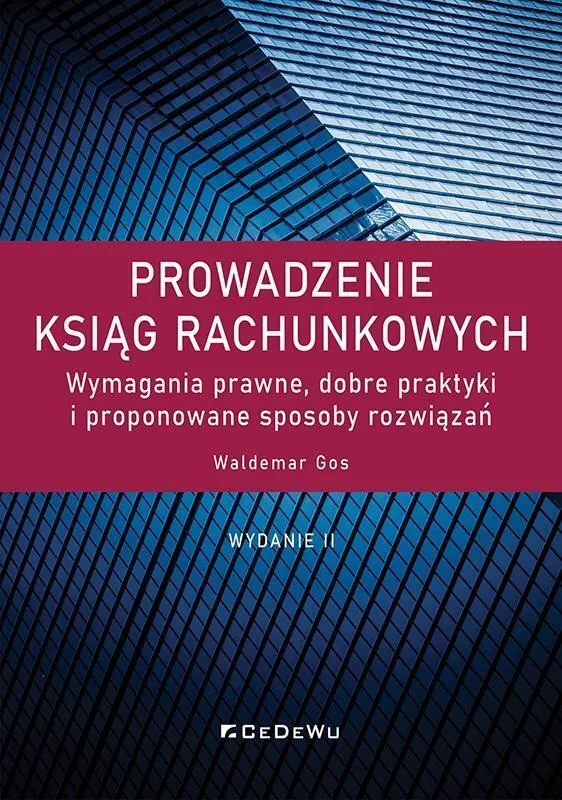Prowadzenie ksiąg rachunkowych  9788381028622