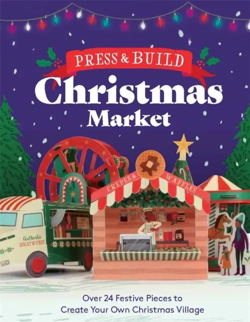 Press and Build: Christmas Market  9781807710156