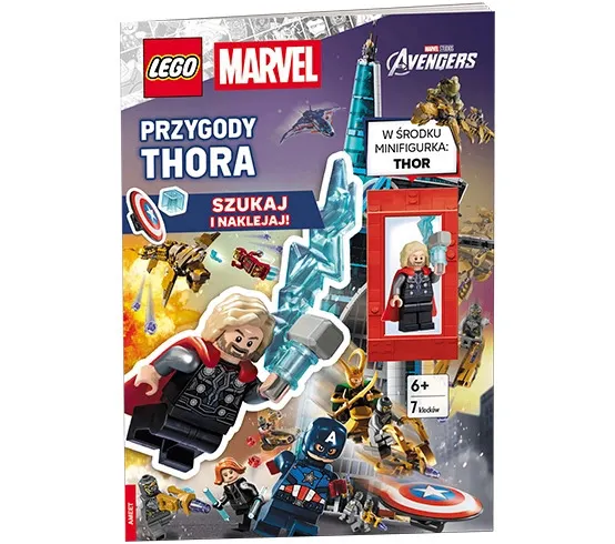 LEGO Avengers Przygody Thora  9788325350468