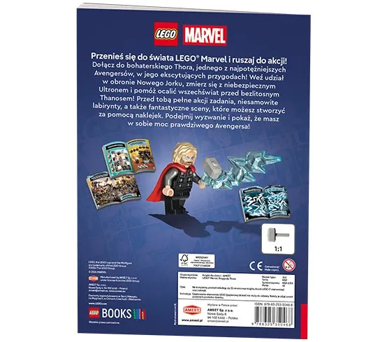 LEGO Avengers Przygody Thora MSF-5701 9788325350468