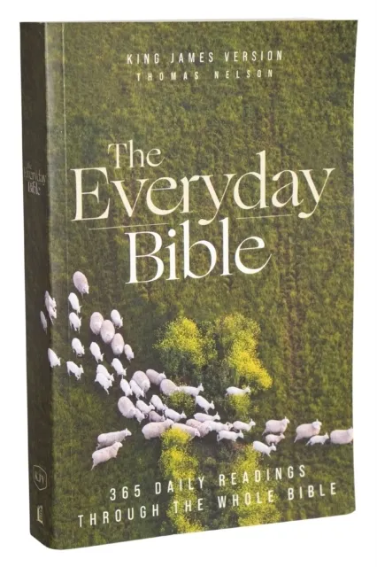KJV, The Everyday Bible, Paperback, Red Letter, Comfort Print  9780785261803