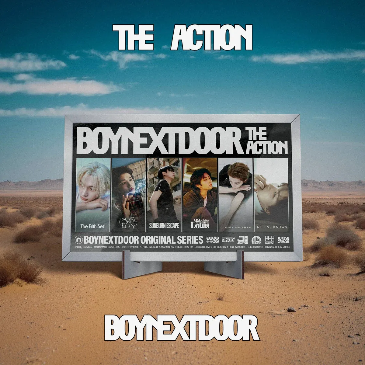 5Th Ep [The Action] Frame Ver.  0198704627705