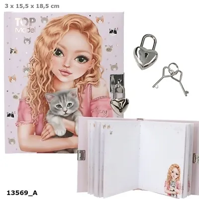Pamiętnik na kłódkę Top Model 13569A  4010070702304