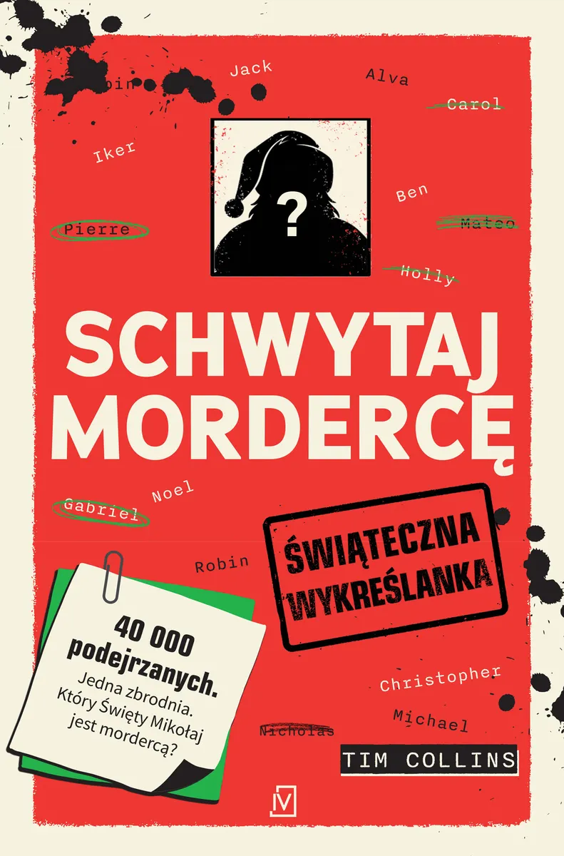 Schwytaj mordercę. Świąteczna wykreślanka  9788369003191