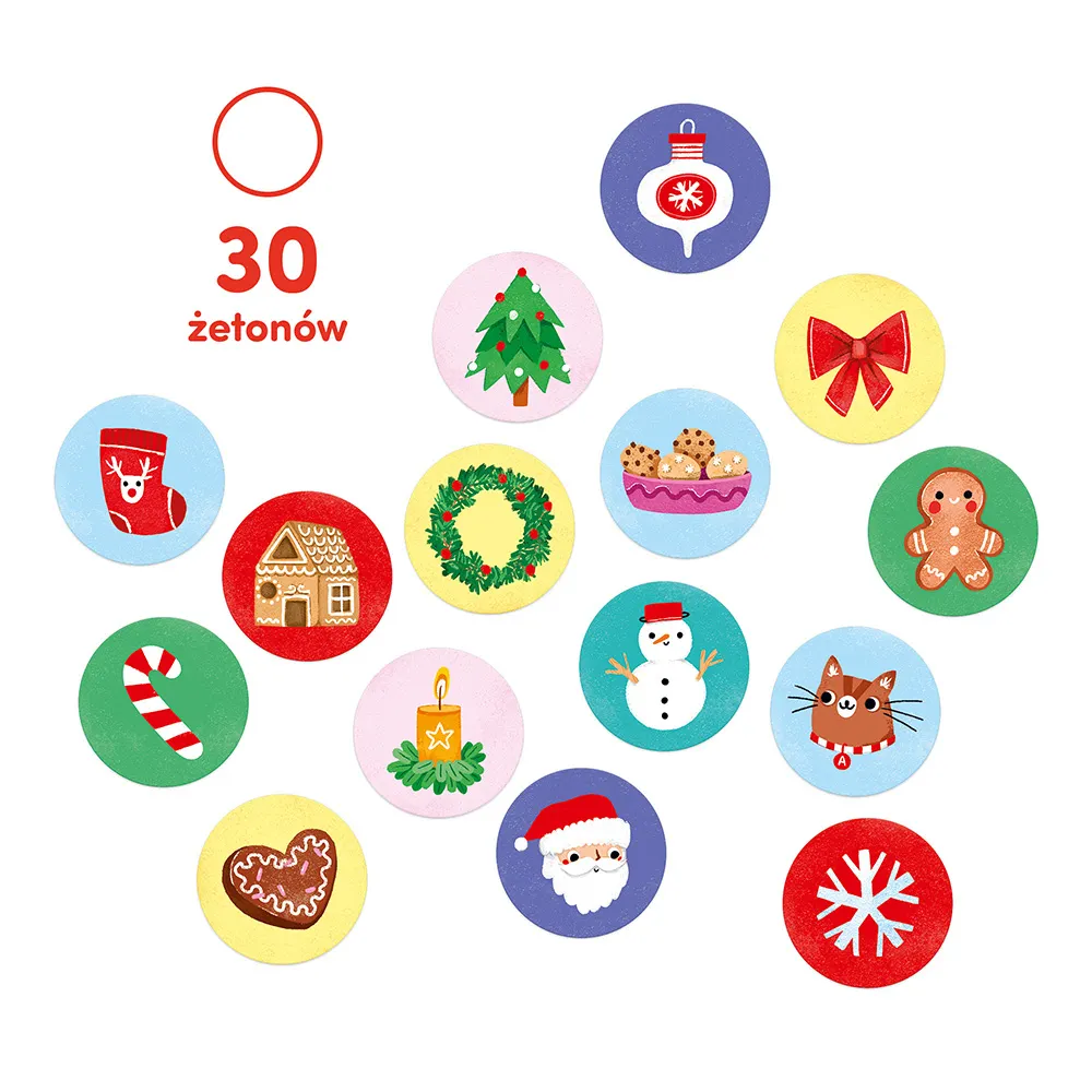 Gra Świąteczne Memorki dla dzieci CzuCzu 5902983495178