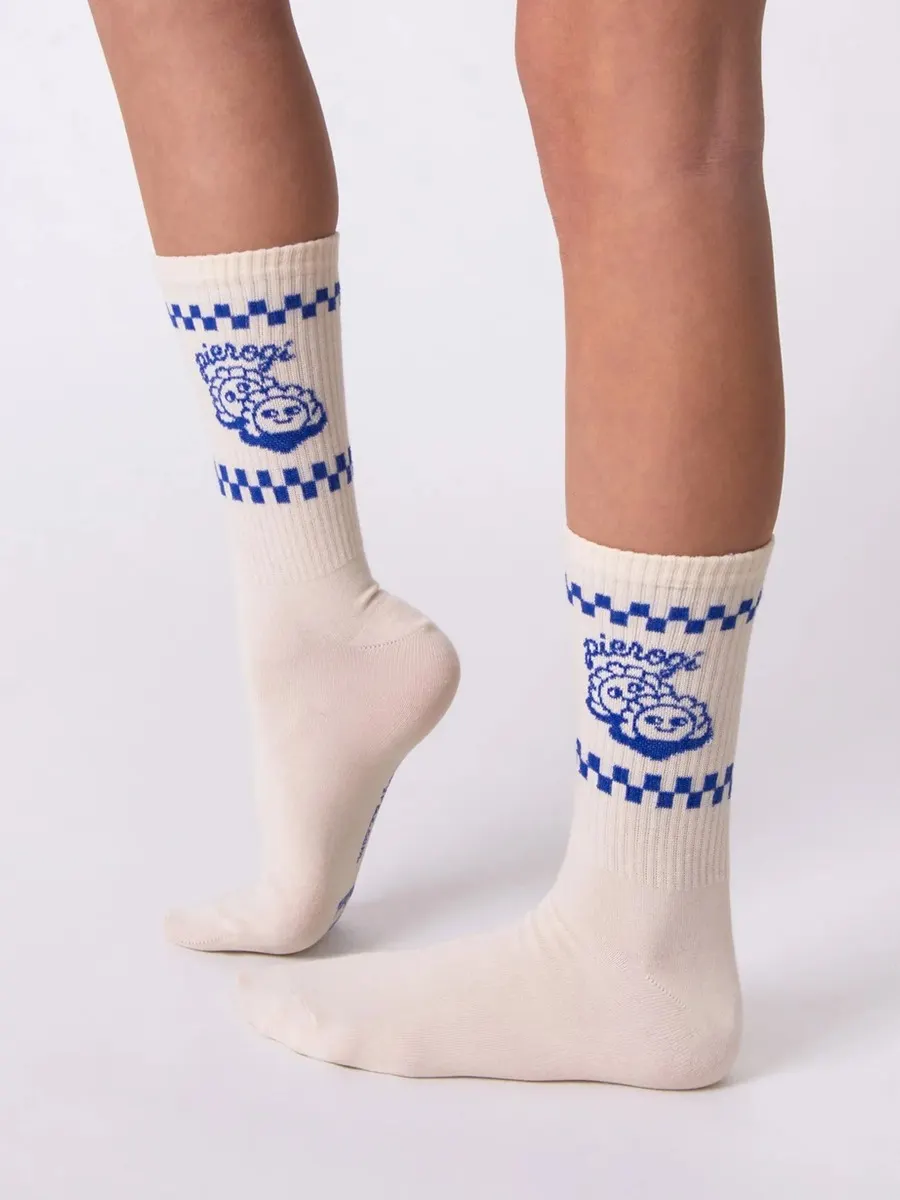 Skarpety sportowe niebieskie Pierogi 41-46  5905159740270