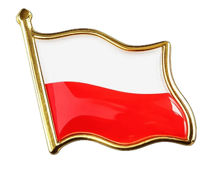 Przypinka z flagą Polski  5906639424598