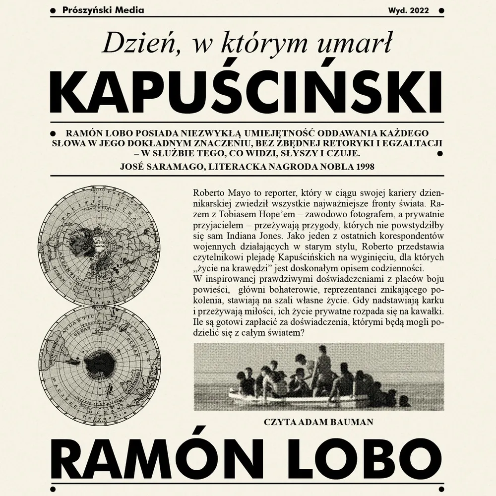 Dzień, w którym umarł Kapuściński 9788382959550