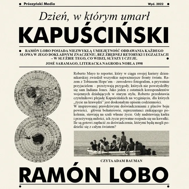 Dzień, w którym umarł Kapuściński 9788382959550