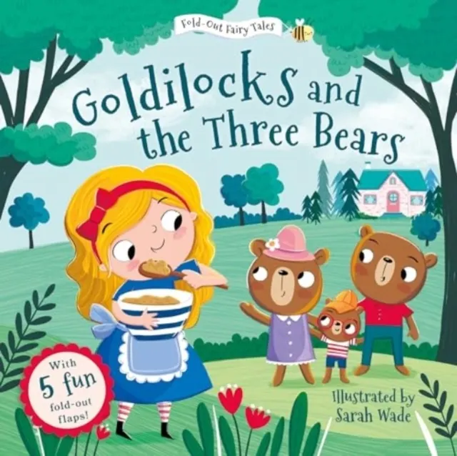 Goldilocks and the Three Bears (Fold-Out Fairy Tales) (Board book)  9781802635805
