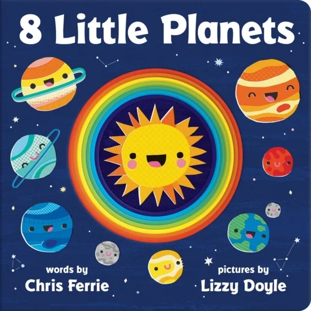 8 Little Planets (Board book)  9781492671244