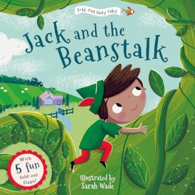 Jack and the Beanstalk (Fold-Out Fairy Tales) (Board book)  9781802635089