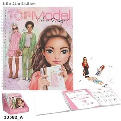 Szkicownik projektantki Top Model 13582A  4010070702847