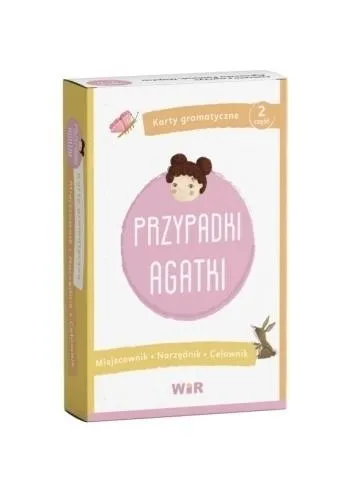 Przypadki Agatki. Karty gramatyczne. Część 2  9788368426670