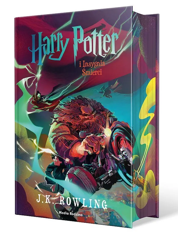 Harry Potter i Insygnia Śmierci (polska okładka z barwionymi brzegami, edycja limitowana)   9788384160954