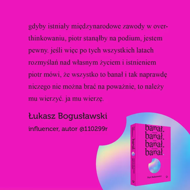 banał. możesz być sobą i nie musisz płacić za to wstydem 9788383990187