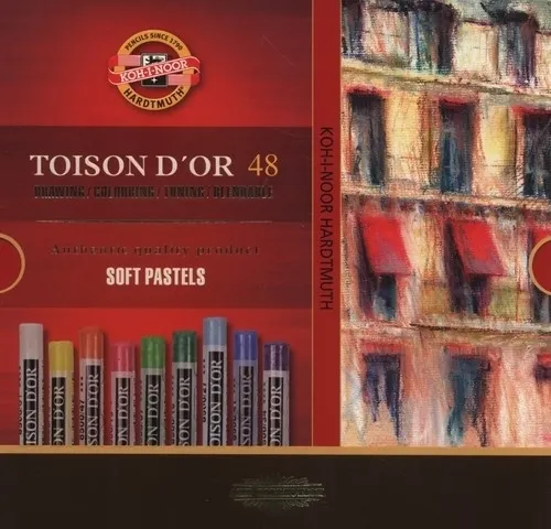 Pastele suche Toison D'Or 8516, 48 kolorów (9942)  8593539129202