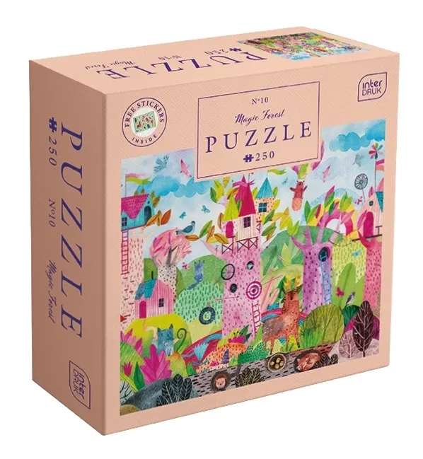 Interdruk, Puzzle 250: Kids 10 - Magic Forest  5902277405647