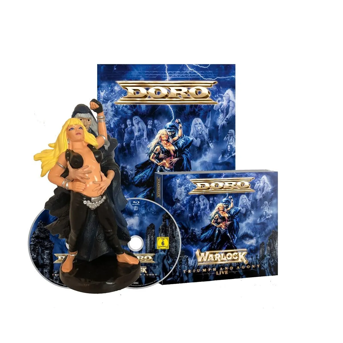 Warlock - Triumph and Agony Live BOX FIGURE  4250444188659
