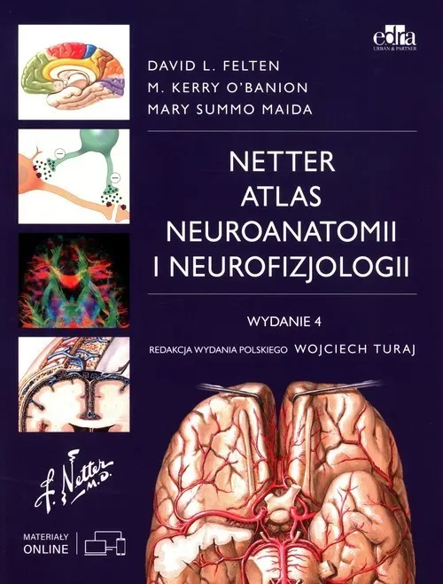 Atlas neuroanatomii i neurofizjologii Nettera  9788367447317