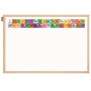 Tablica edukacyjna MEMOBE Alphabet adventure! 60x40 cm 5903273080425