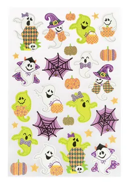 Naklejki halloweenowe duszki 5902934249942