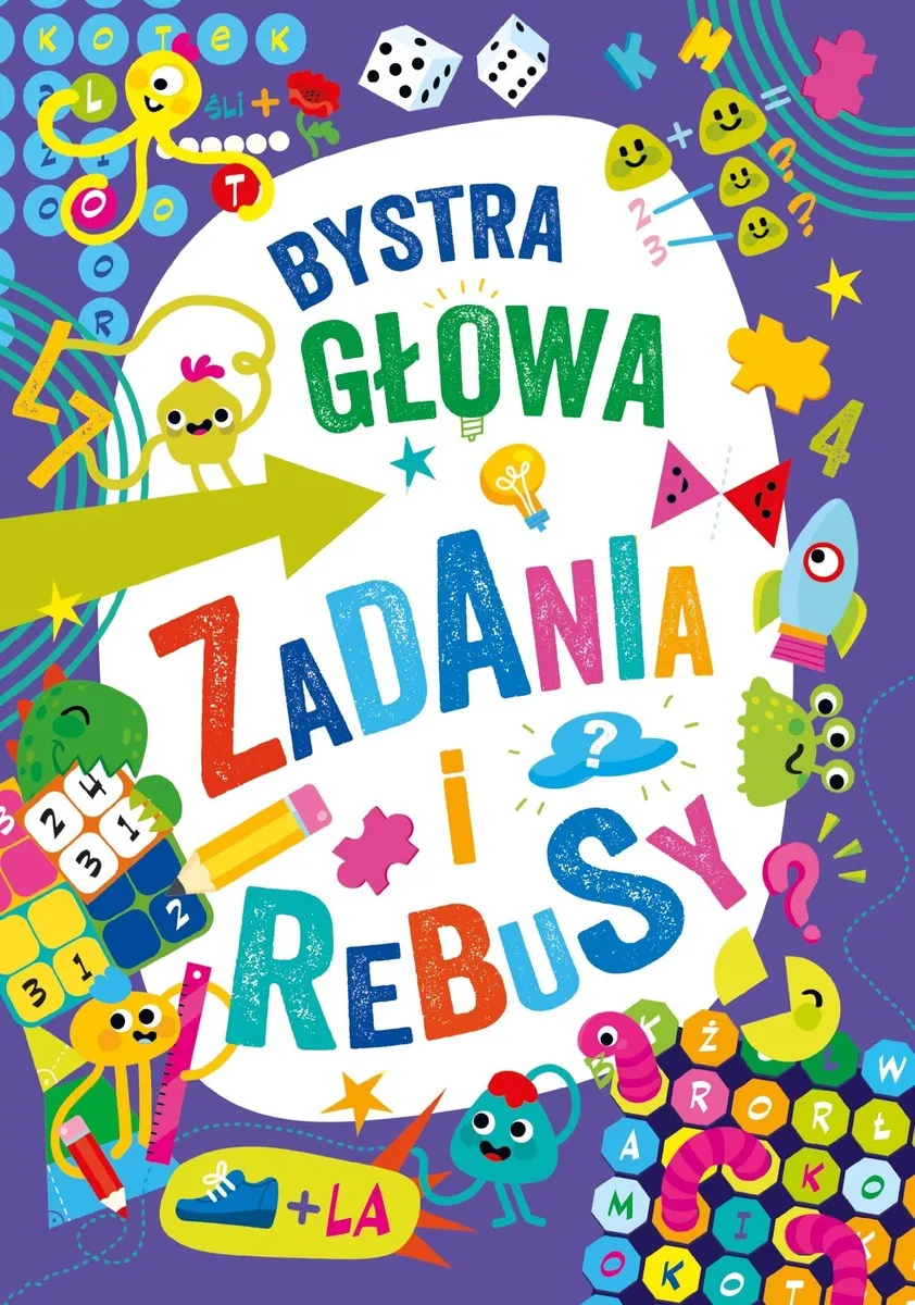 Zadania i rebusy. Bystra głowa  9788368859683
