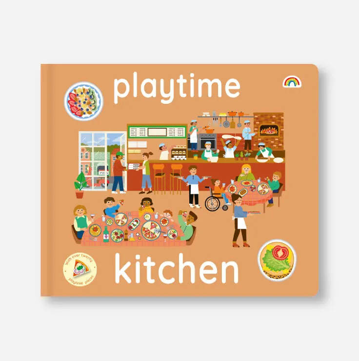 Playtime - Kitchen (Board book)  9781784684969
