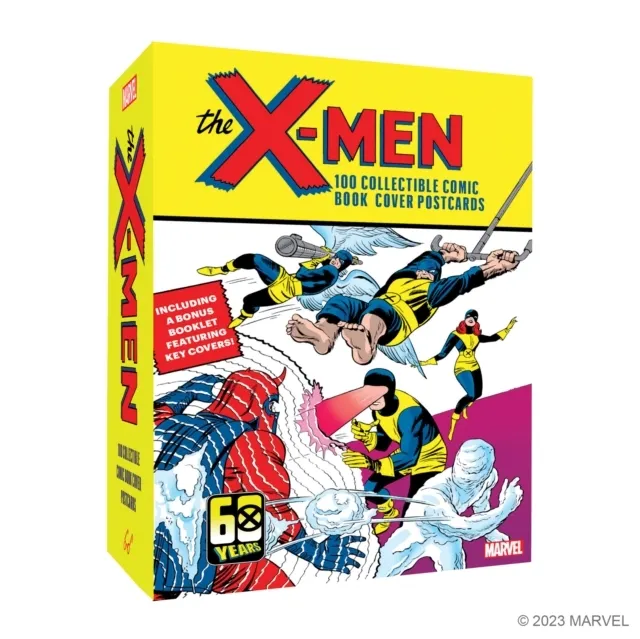 X-Men: 100 Collectible Comic Book Cover Postcards  9781797225548