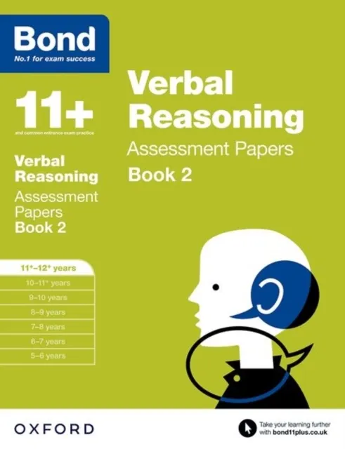 Bond 11+: Verbal Reasoning: Assessment Papers  9780192740380