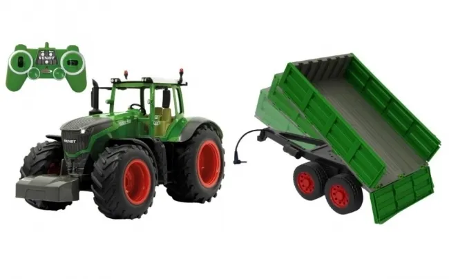 Traktor Fendt RC ze zdalnie sterowaną przyczepą  4042774479336