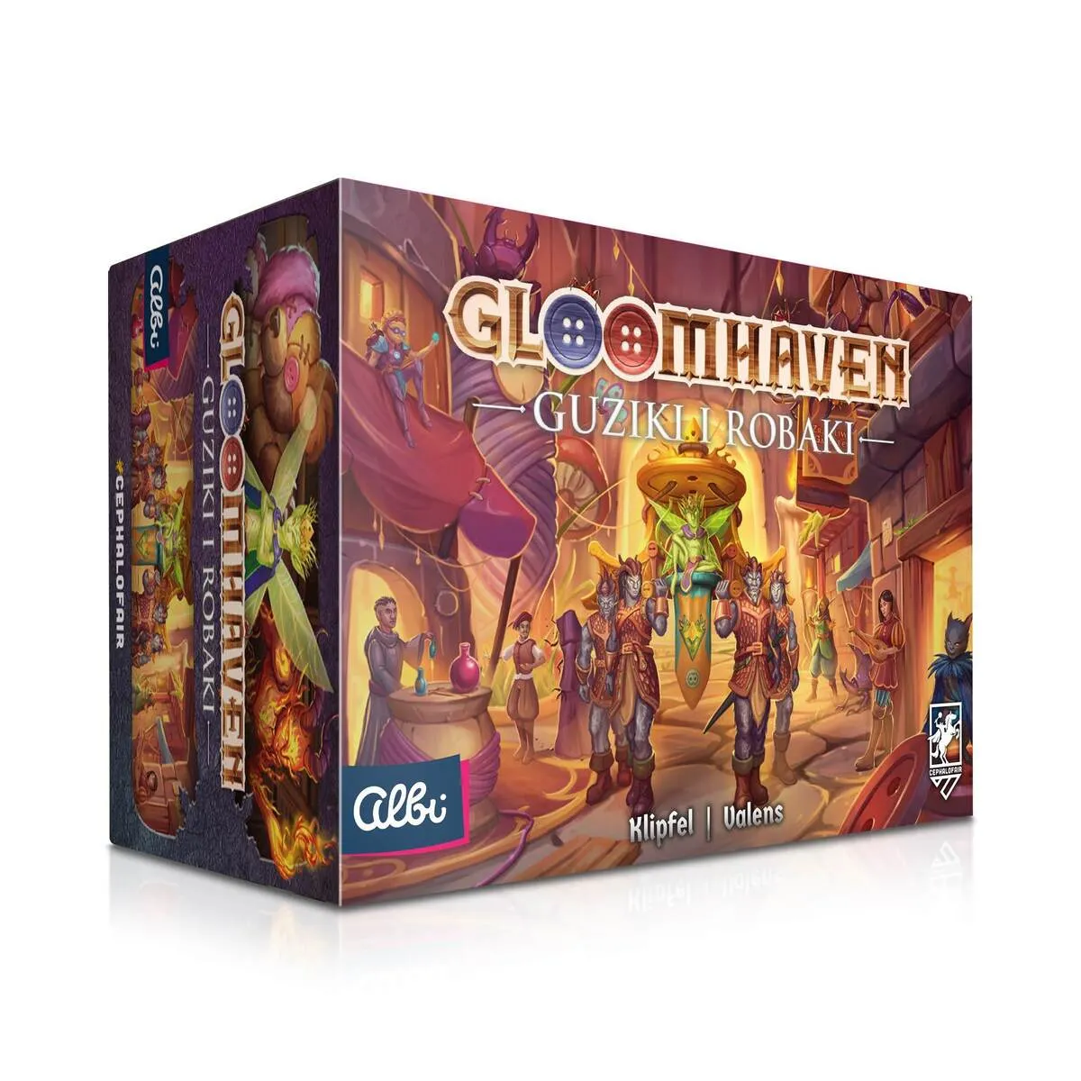 Gra Gloomhaven Guziki i Robaki  8590228118059