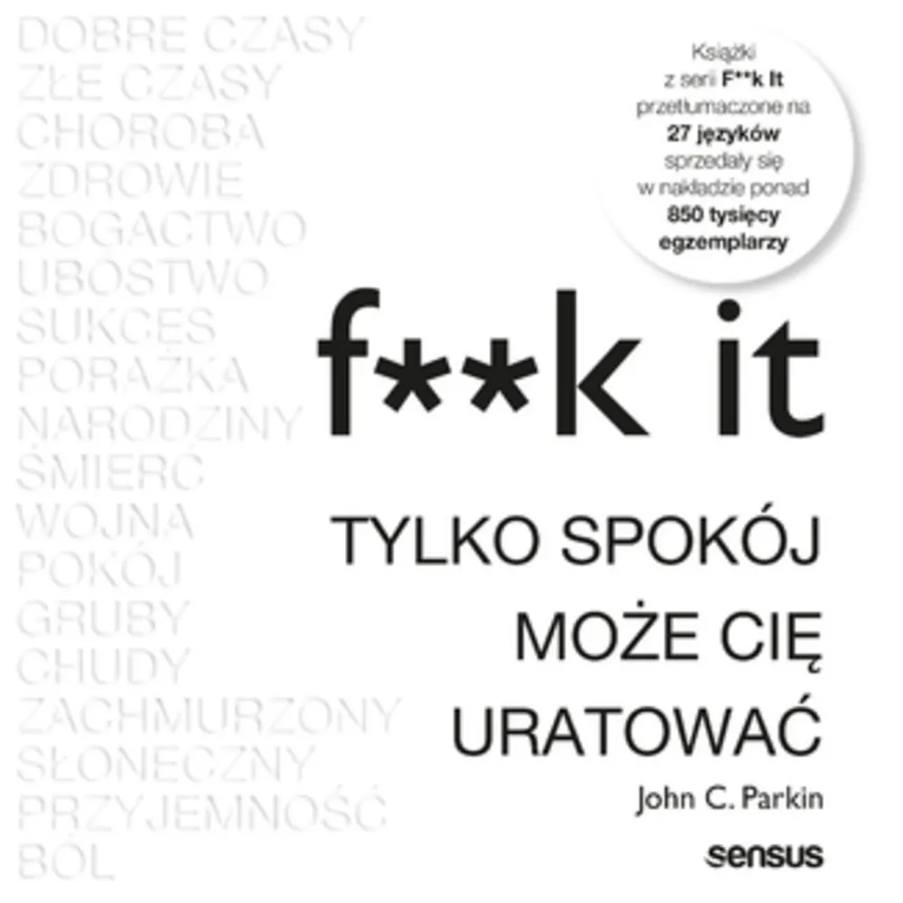 F**k it. Tylko spokój może cię uratować (plik audio) 9788328393448